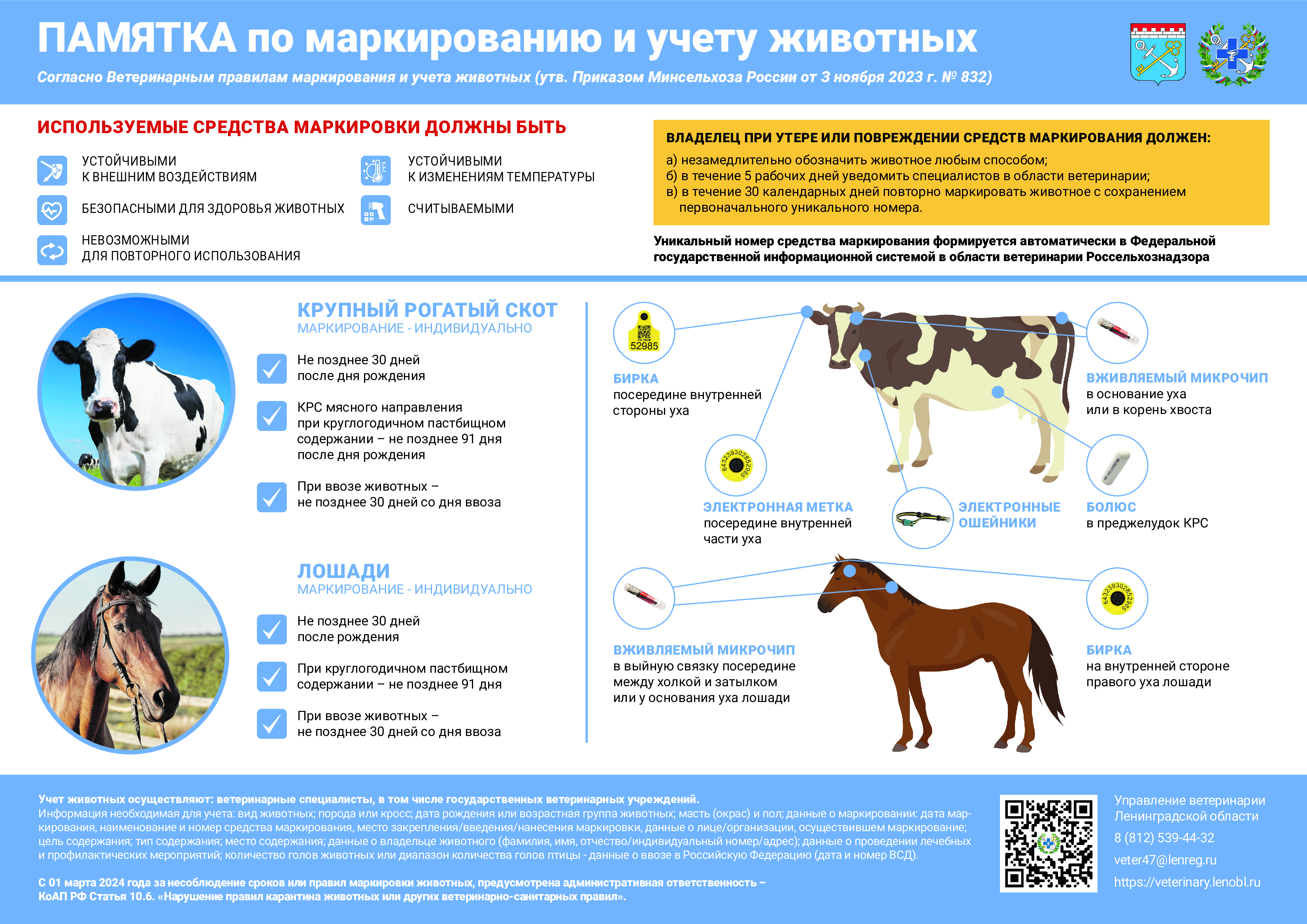 ⚡Маркировка и учёт сельскохозяйственных животных..