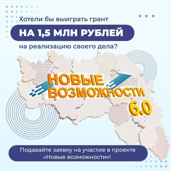 Шестой этап регионального проекта «Новые возможности". Шестой этап регионального проекта «Новые возможности".