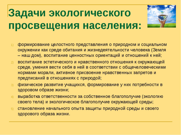 Экологическое просвещение. Экологическое просвещение.